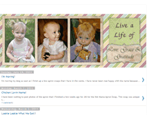 Tablet Screenshot of lovegraceandgratitude.blogspot.com