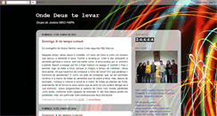 Desktop Screenshot of ondedeustelevar.blogspot.com