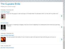 Tablet Screenshot of cupcakesandweddings.blogspot.com