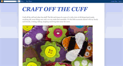 Desktop Screenshot of craftoffthecuff.blogspot.com