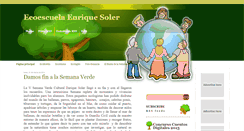 Desktop Screenshot of ecoescuelaenriquesoler.blogspot.com