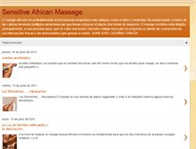 Tablet Screenshot of masajeafricano.blogspot.com