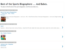 Tablet Screenshot of bestofthesportsblogosphere.blogspot.com