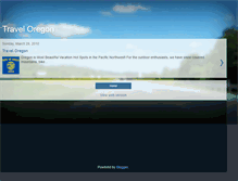 Tablet Screenshot of oregontraveldestinations.blogspot.com