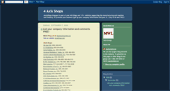 Desktop Screenshot of 4axisshops.blogspot.com