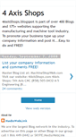 Mobile Screenshot of 4axisshops.blogspot.com