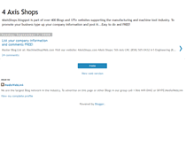 Tablet Screenshot of 4axisshops.blogspot.com
