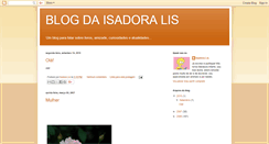 Desktop Screenshot of isadora-lis.blogspot.com
