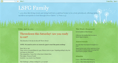 Desktop Screenshot of lsfg-family.blogspot.com