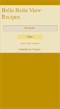 Mobile Screenshot of bbvrecipes.blogspot.com