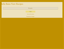 Tablet Screenshot of bbvrecipes.blogspot.com