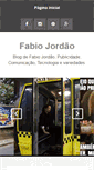 Mobile Screenshot of fabiojordao.blogspot.com