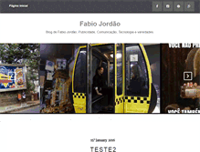 Tablet Screenshot of fabiojordao.blogspot.com