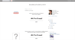 Desktop Screenshot of markafamiljen.blogspot.com