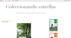 Desktop Screenshot of coleccionandoestrellas.blogspot.com