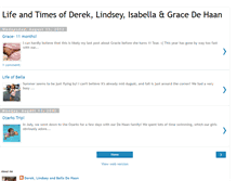 Tablet Screenshot of lifeandtimesofderekandlindseydehaan.blogspot.com