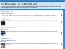 Tablet Screenshot of historicallyhipfederalhill.blogspot.com
