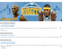 Tablet Screenshot of nuggetsfans.blogspot.com