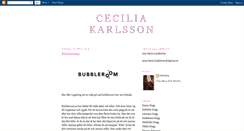 Desktop Screenshot of cecilia-karlsson.blogspot.com