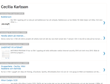 Tablet Screenshot of cecilia-karlsson.blogspot.com