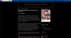 Desktop Screenshot of caballerosdelinfierno.blogspot.com