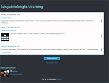 Tablet Screenshot of gabrielenglishlearning.blogspot.com
