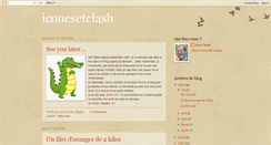 Desktop Screenshot of iconesetclash.blogspot.com