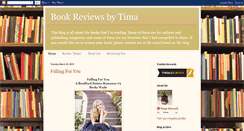 Desktop Screenshot of bookreviewsbytima.blogspot.com