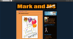 Desktop Screenshot of markandms.blogspot.com