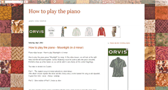 Desktop Screenshot of howtoplay-piano.blogspot.com