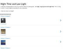 Tablet Screenshot of nighttimephotography.blogspot.com
