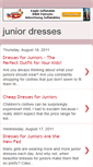 Mobile Screenshot of juniordress.blogspot.com