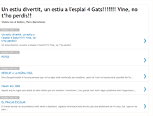 Tablet Screenshot of esplai4gats.blogspot.com