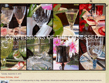 Tablet Screenshot of confessionsoftheobsessed.blogspot.com