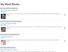 Tablet Screenshot of bigwheelbitches.blogspot.com