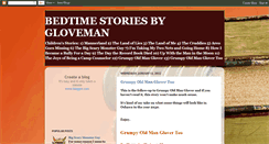 Desktop Screenshot of bedtimestoriesgloveman.blogspot.com