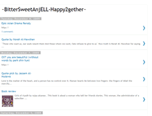 Tablet Screenshot of bittersweetanjell-happy2gether.blogspot.com