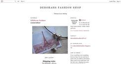 Desktop Screenshot of deborahsfashionshop.blogspot.com