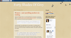 Desktop Screenshot of fortyshadesofgrey.blogspot.com
