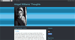 Desktop Screenshot of abigailthoughts.blogspot.com