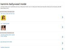 Tablet Screenshot of kaminis-hotbollywood.blogspot.com