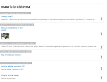 Tablet Screenshot of mauriciocisterna.blogspot.com