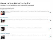 Tablet Screenshot of cambiarunneumatico.blogspot.com