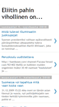Mobile Screenshot of eliitinpahinvihollinen.blogspot.com