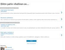 Tablet Screenshot of eliitinpahinvihollinen.blogspot.com