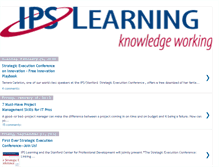 Tablet Screenshot of ipslearningblog.blogspot.com