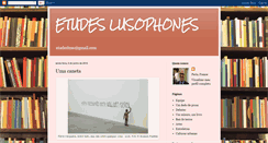 Desktop Screenshot of etudeslusophonesparis4.blogspot.com