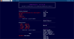 Desktop Screenshot of bebrokenforever.blogspot.com