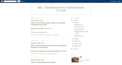 Desktop Screenshot of mrthompsonchemistry.blogspot.com