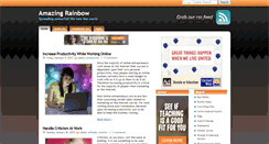 Desktop Screenshot of amazingrainbow.blogspot.com